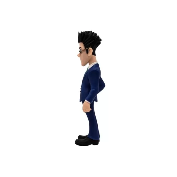 Side view of the Leorio MINIX Figurine, emphasizing his confident stance and expression.