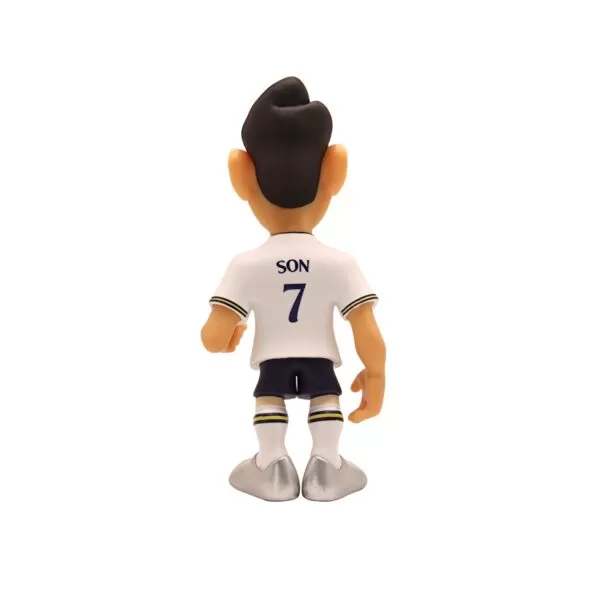 Back view of the Son Heung-Min MINIX Figurine, highlighting the details of his kit and athletic posture.