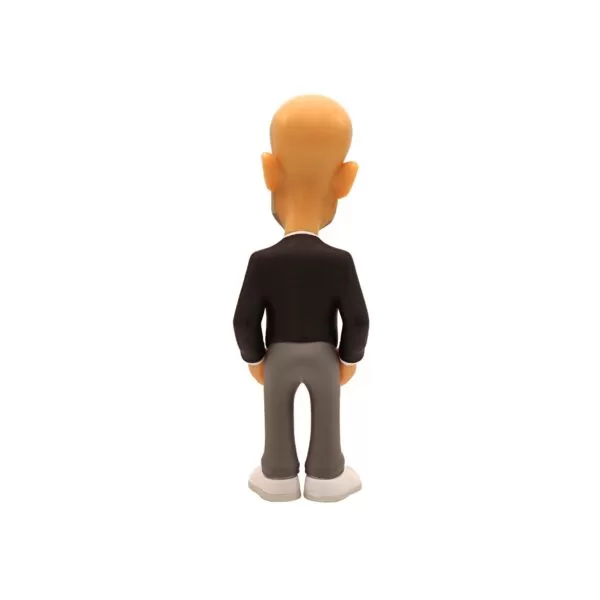 Back view of the Pep Guardiola MINIX Figurine, highlighting this iconic football manager.