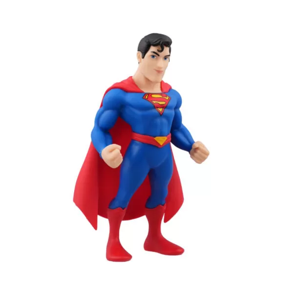 Front unboxed view of the Superman Minix Figurine, showcasing intricate details of his suit and powerful stance.