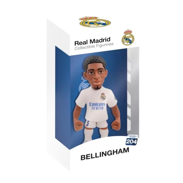 View of the packaging for the Bellingham Minix Figurine 204, featuring window display box design with clear packaging for protection.