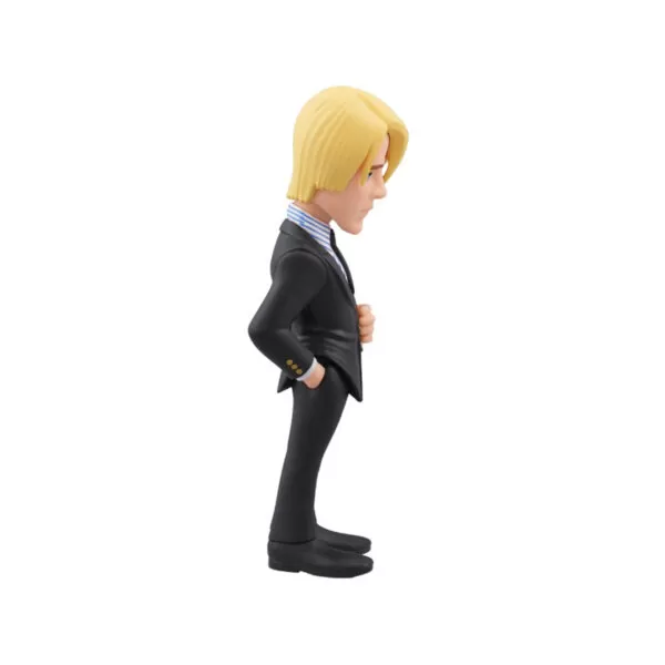 Alternate side view of the Sanji Minix Figurine, offering a different angle to highlight his detailed features.