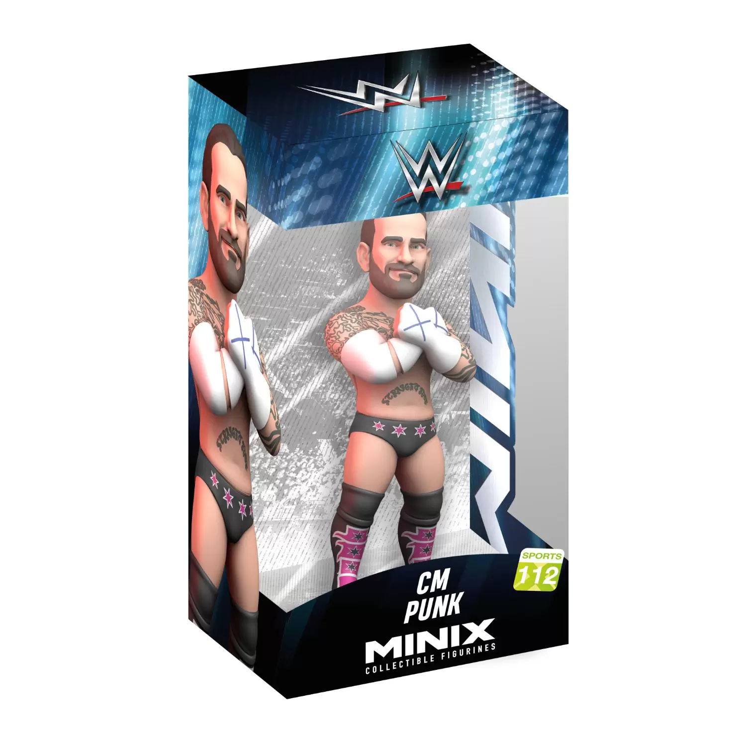 CM Punk – WWE Minix Sports Collectable Figure - Image 2