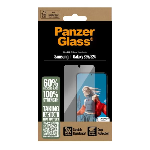 Samsung Galaxy S25 / S24 PanzerGlass Screen Protector - Image 4