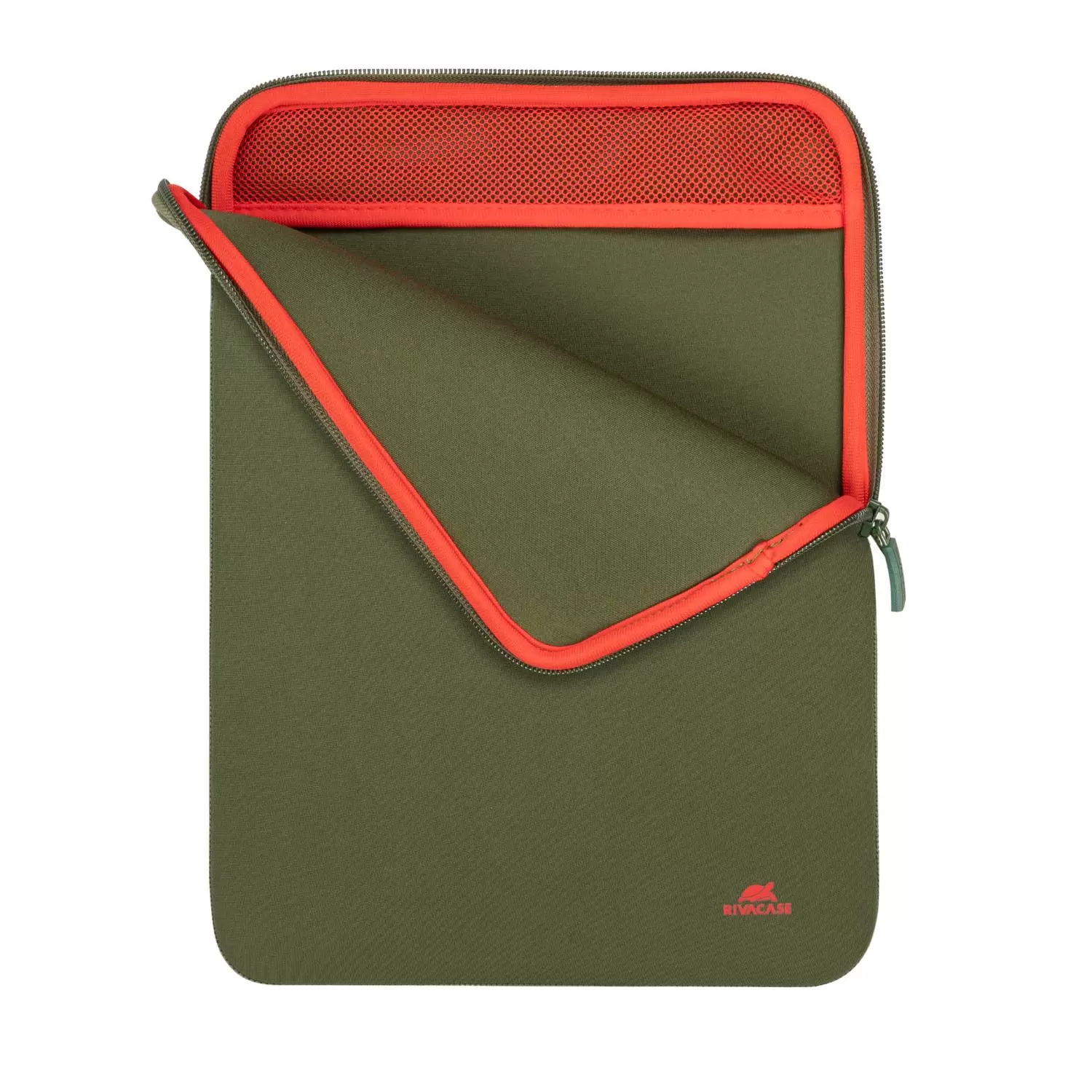 RIVACASE Antishock 13 inch Laptop Sleeve – Khaki - Image 7