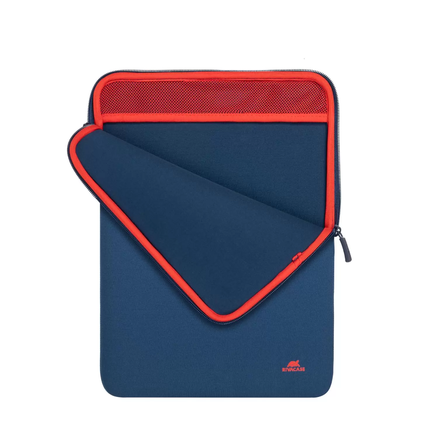 RIVACASE Antishock 15.6 inch Laptop Sleeve – Dark Blue - Image 8