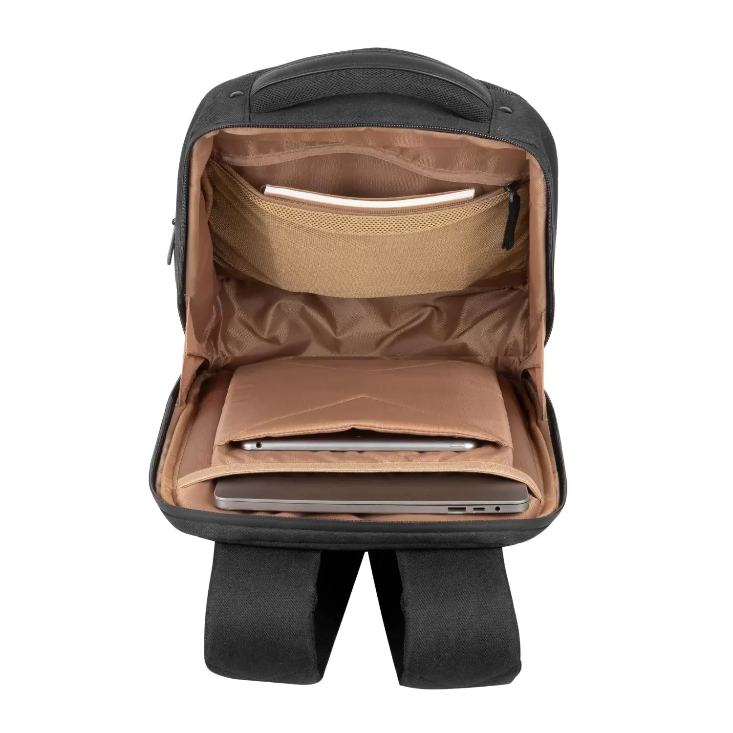 RIVACASE Clark Eco 14 inch Laptop Backpack – Black - Image 10