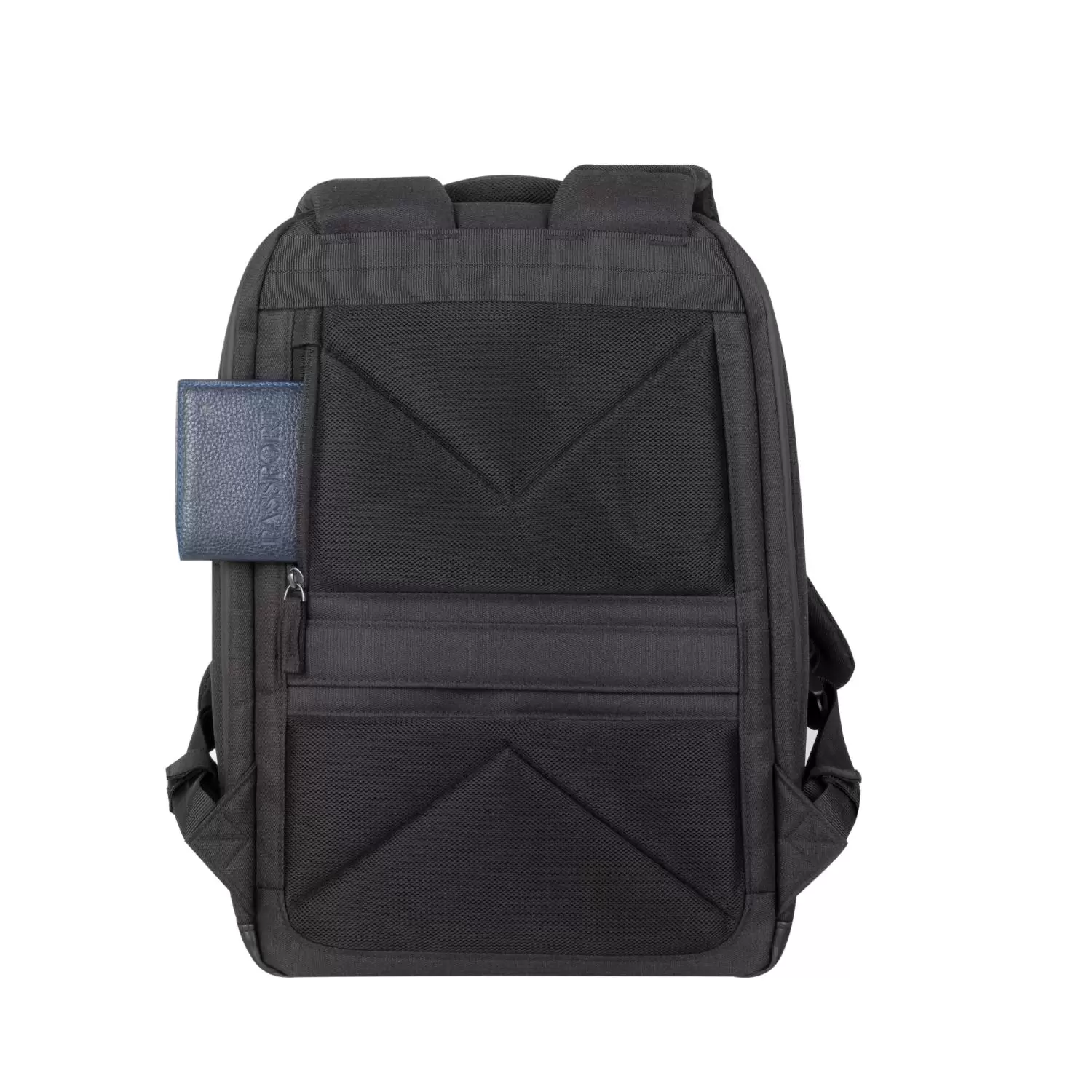 RIVACASE Clark Eco 14 inch Laptop Backpack – Black - Image 6