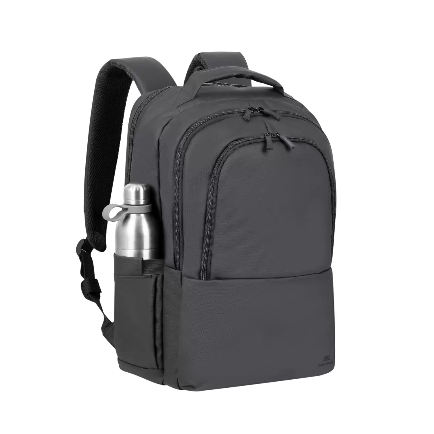 RIVACASE Tegal Eco 15.6 inch Laptop Backpack – Black - Image 6