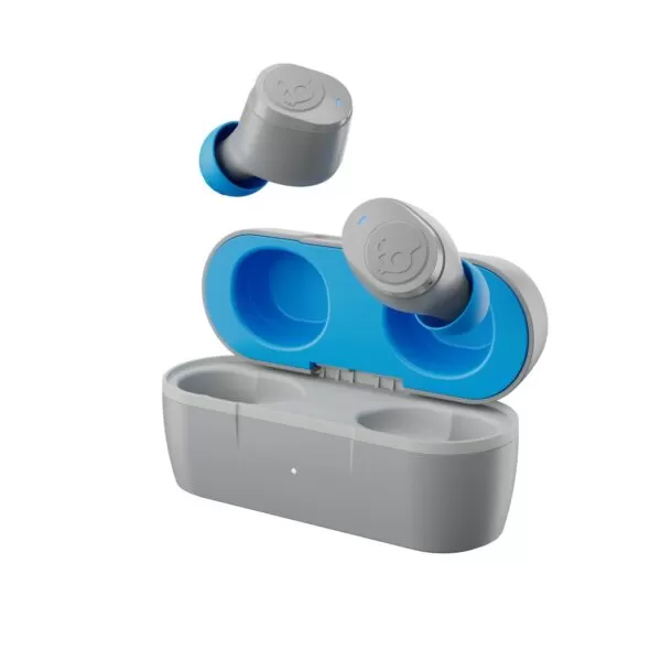 Skullcandy Jib Light Grey Blue True 2 Wireless Earbuds Ipx4