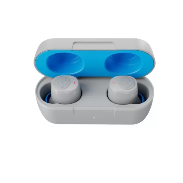 Skullcandy Jib Light Grey Blue True 2 Wireless Earbuds Ipx4 - Image 4