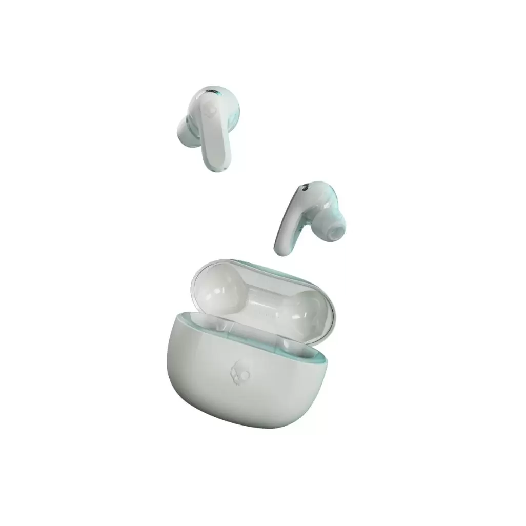 Skullcandy Rail ANC Noise Cancelling TWS True Wireless Earbuds – Bone