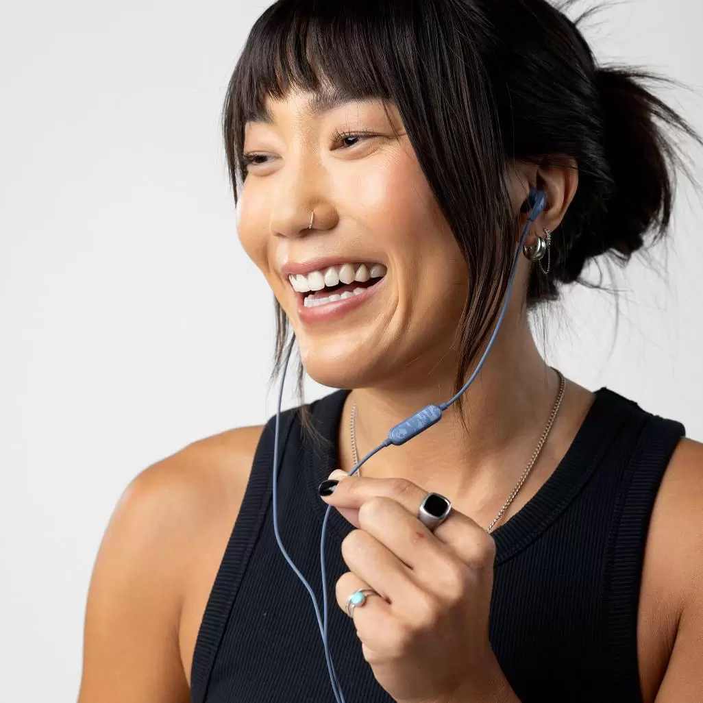 Skullcandy Set Wired USB C In Ear Earphones - Denim - Image 4