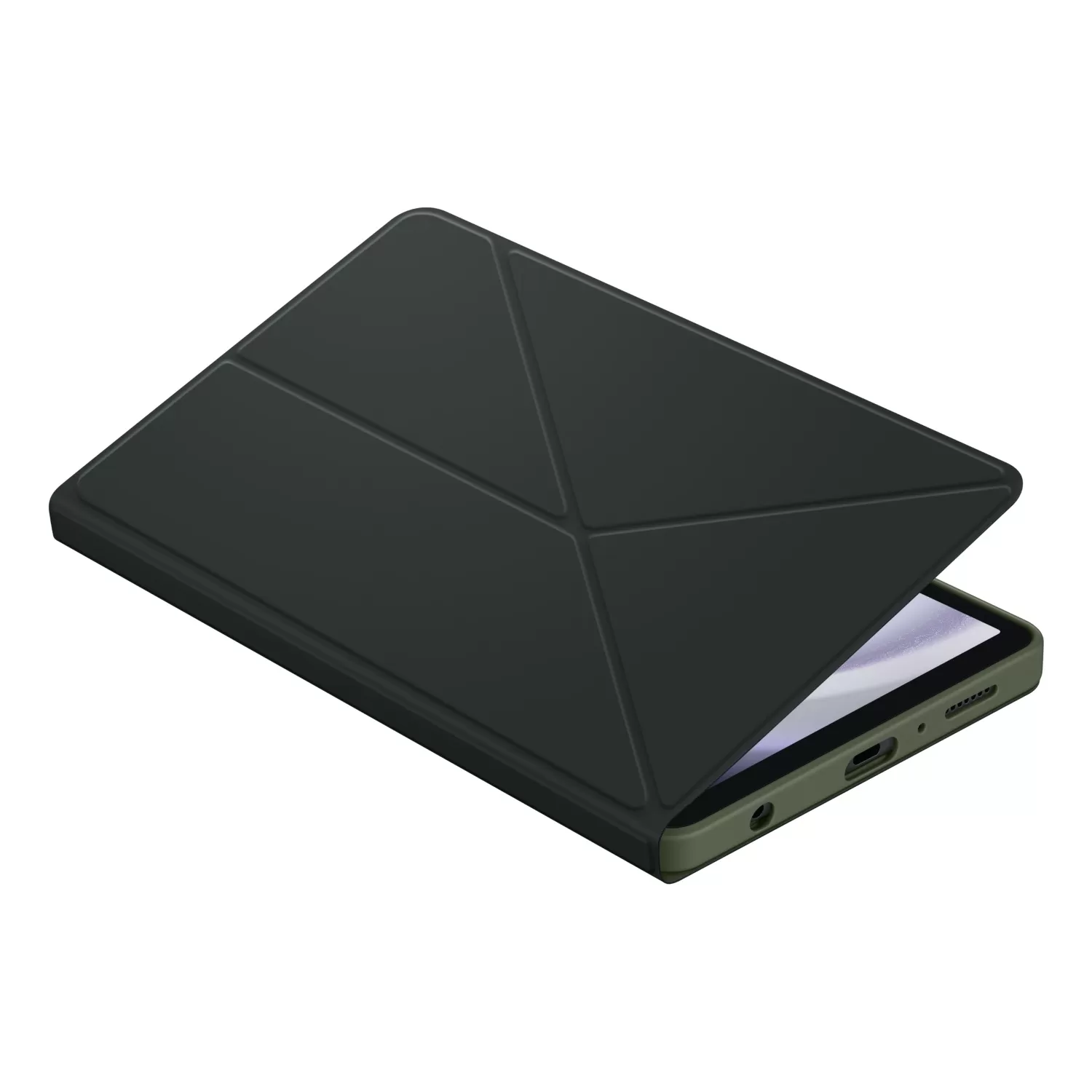 Samsung Galaxy Tab A9 Bookcover Case – Black - Image 3