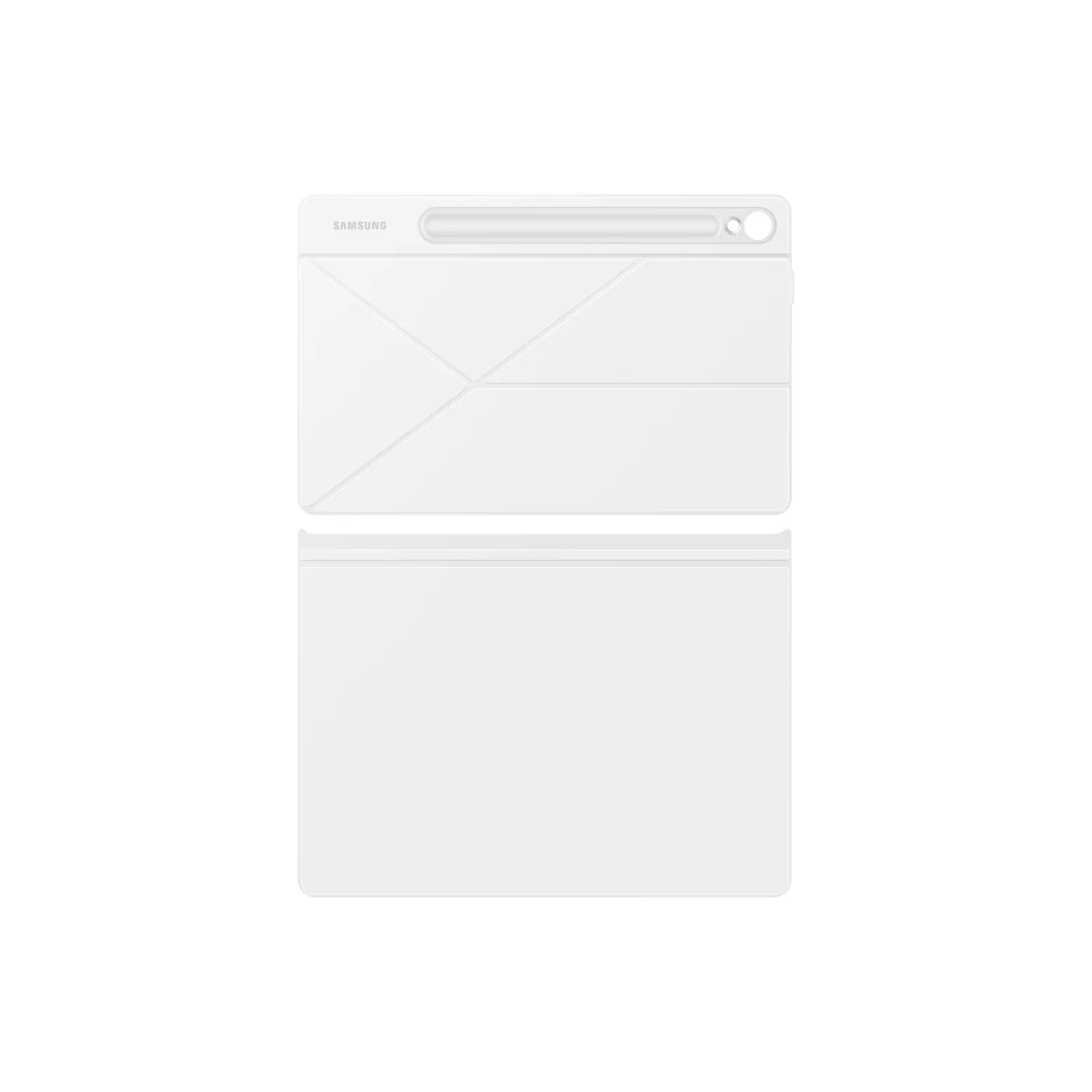 Samsung Galaxy Tab S10 Lite/S10 FE/S9/S9 FE Smart Bookcover Case – Official White - Image 2