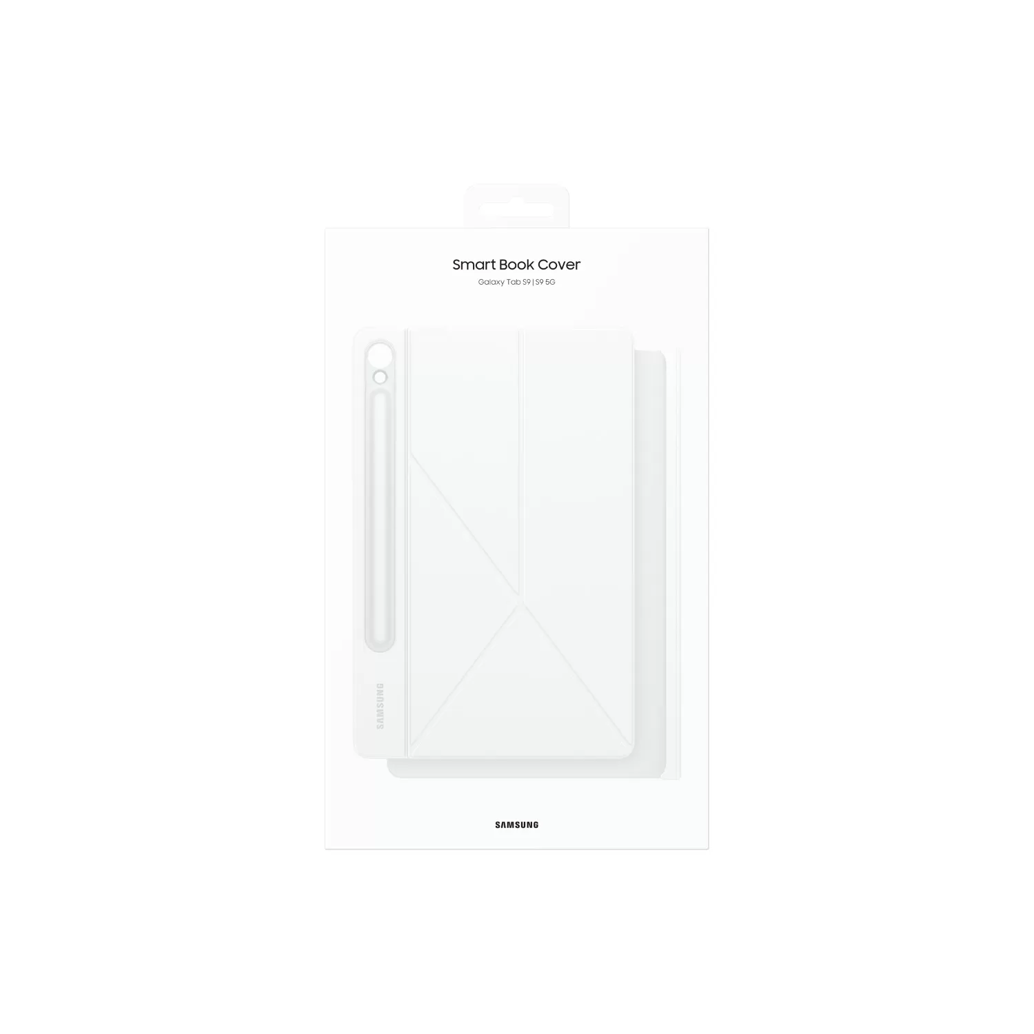 Samsung Galaxy Tab S10 Lite/S10 FE/S9/S9 FE Smart Bookcover Case – Official White - Image 4
