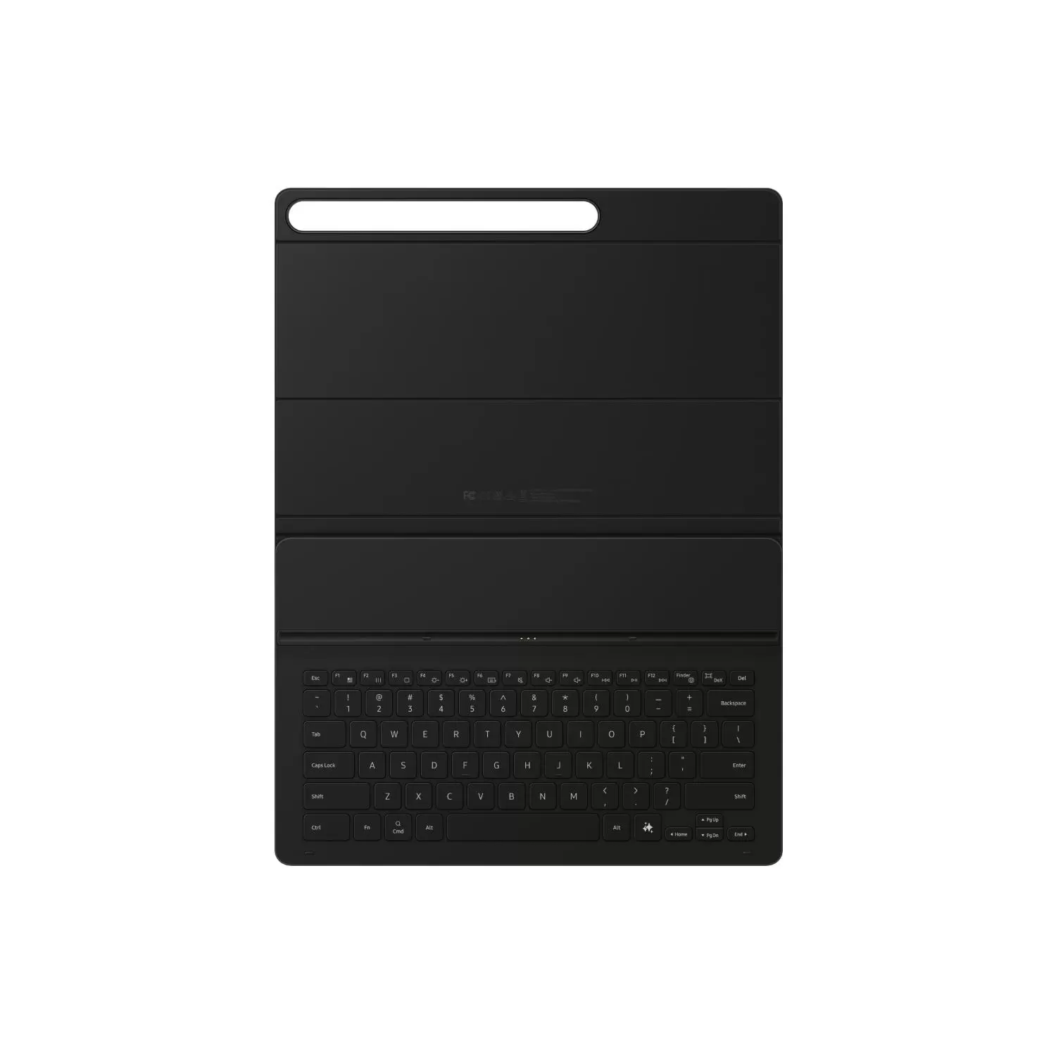 Samsung Galaxy Tab S10 FE Plus Slim Book Keyboard Cover – Black