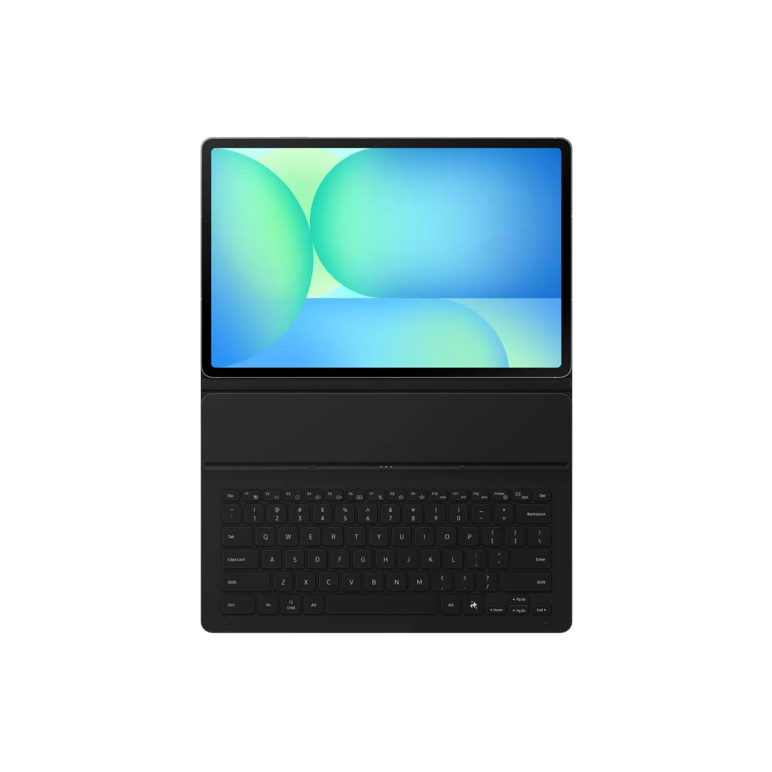Samsung Galaxy Tab S10 FE Plus Slim Book Keyboard Cover – Black - Image 3