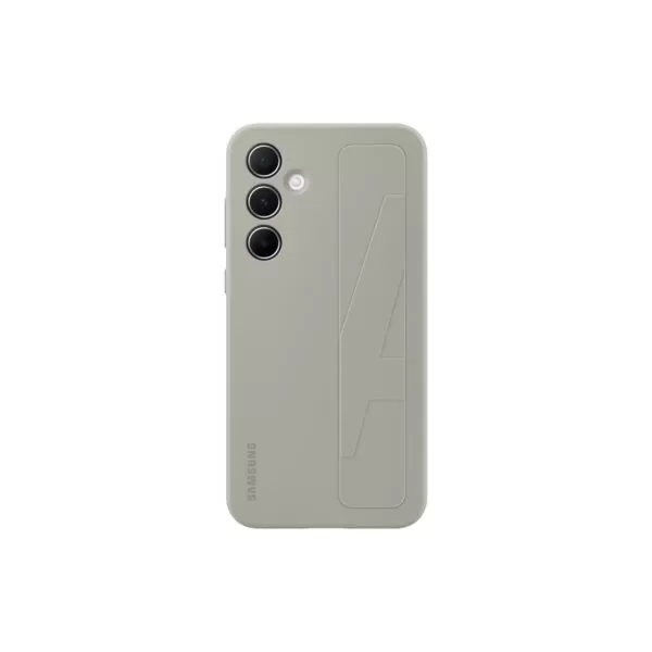 Samsung Galaxy A55 5G Case - Official Samsung Standing Grip Cover - Grey - Image 2