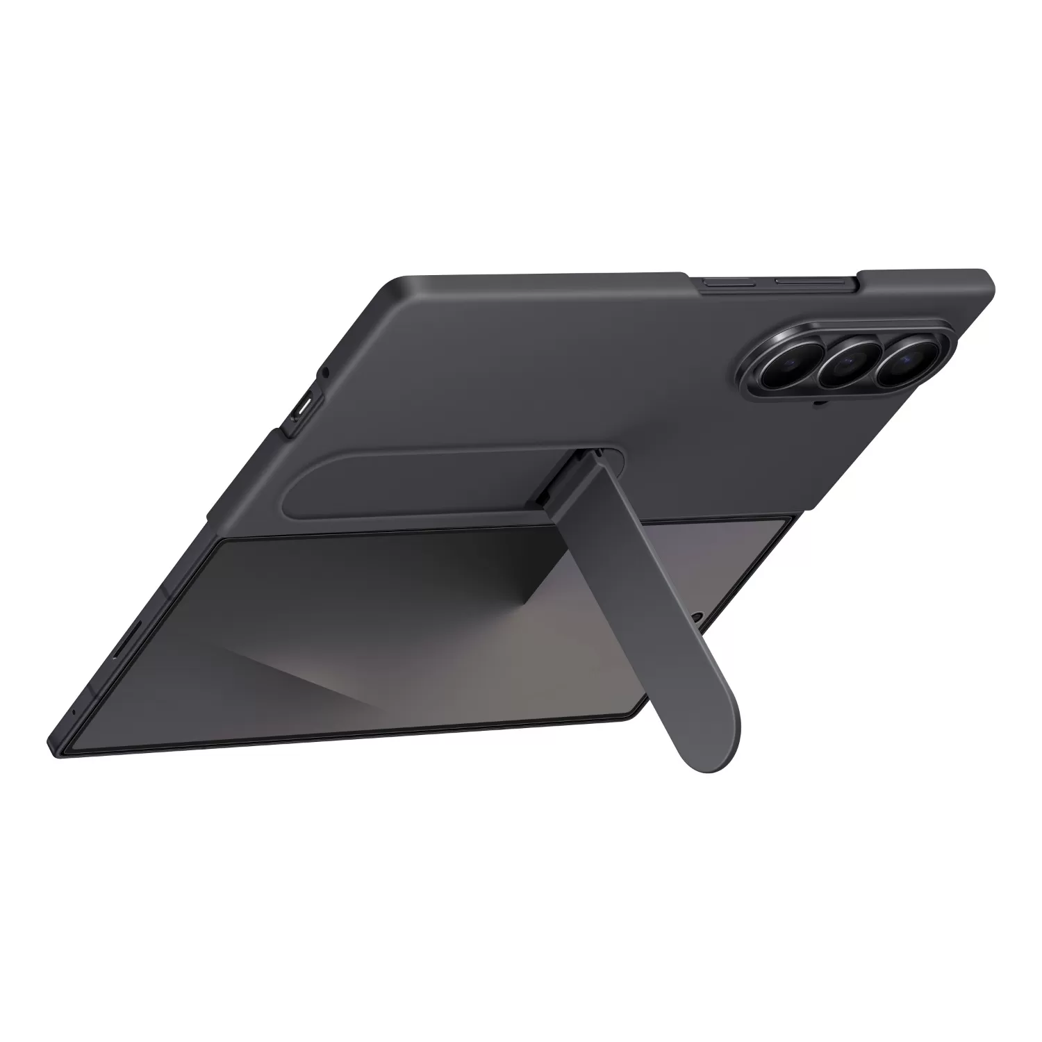 Samsung Galaxy Z Fold7 Silicone Cover – Black - Image 3