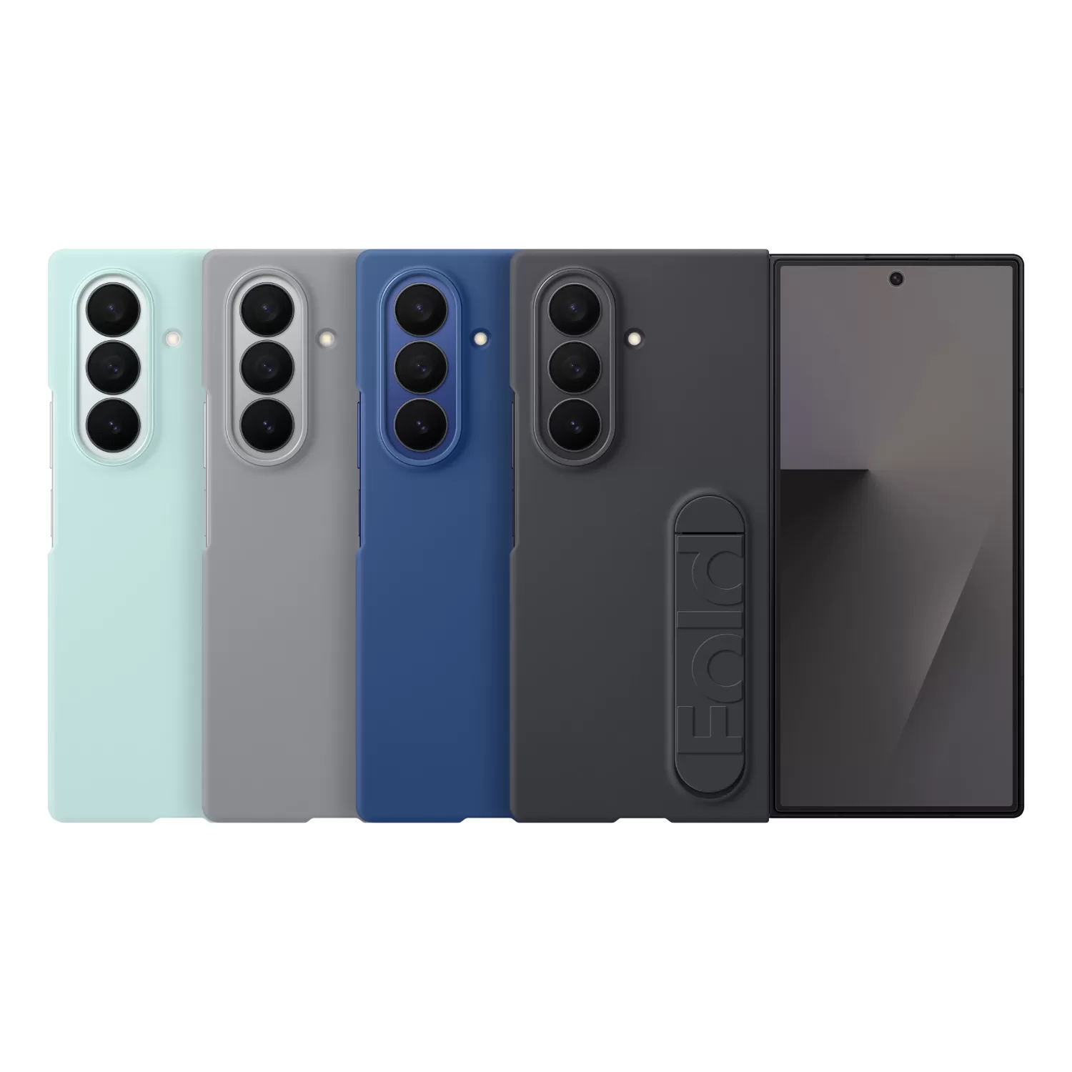 Samsung Galaxy Z Fold7 Silicone Case – Grey - Image 7