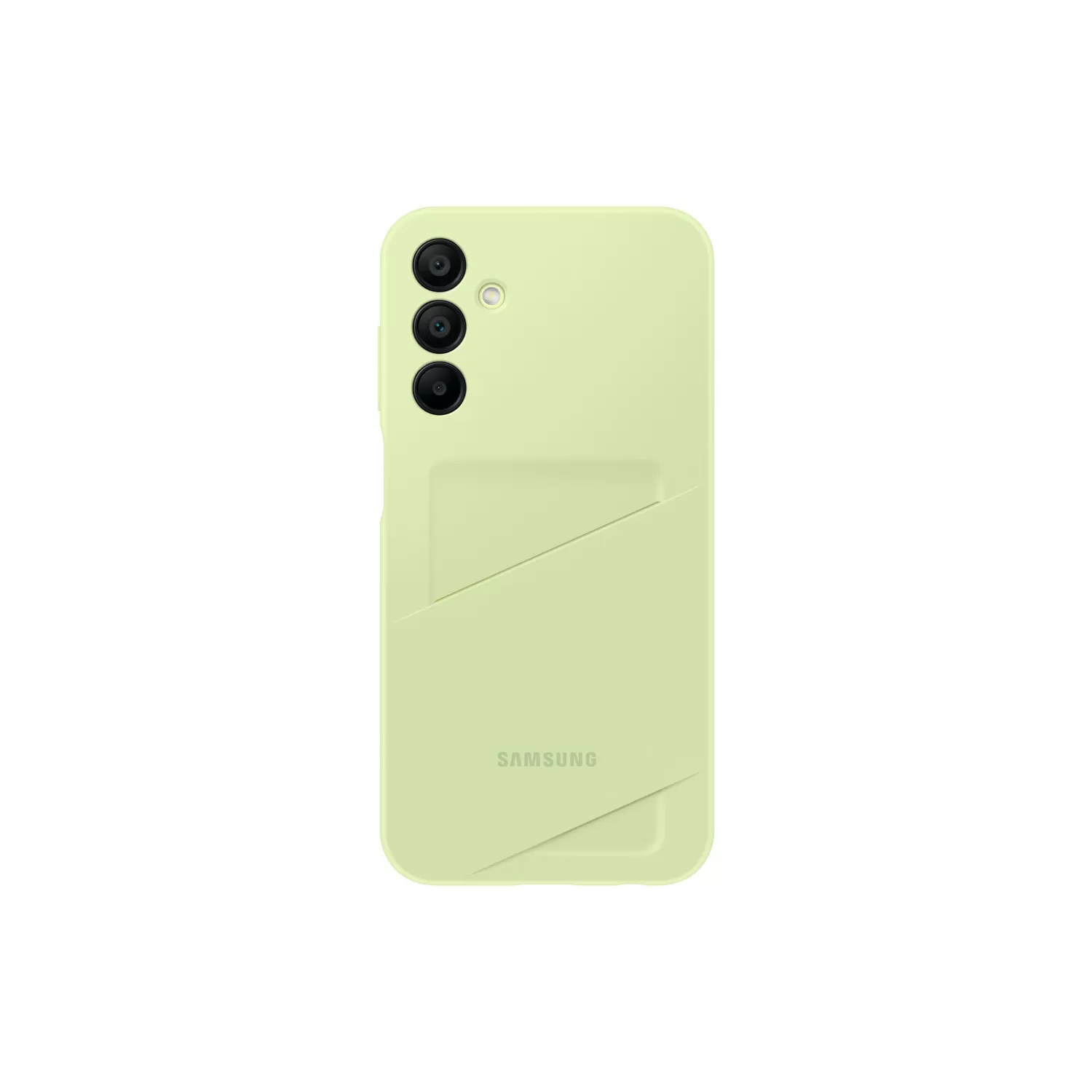 Official Samsung Galaxy A15 4G Card Slot Case – Lime - Image 2