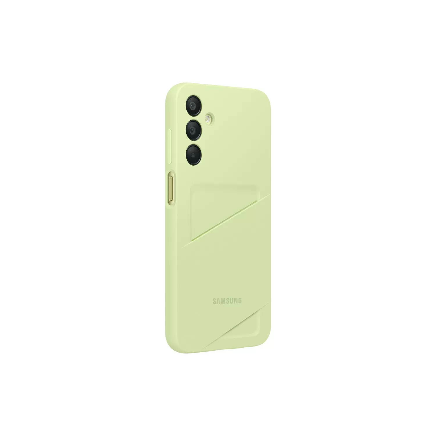 Official Samsung Galaxy A15 4G Card Slot Case – Lime - Image 4
