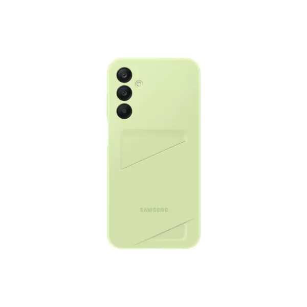 Samsung Galaxy A25 5G Case - Official Samsung Card Slot Cover - Lime - Image 2