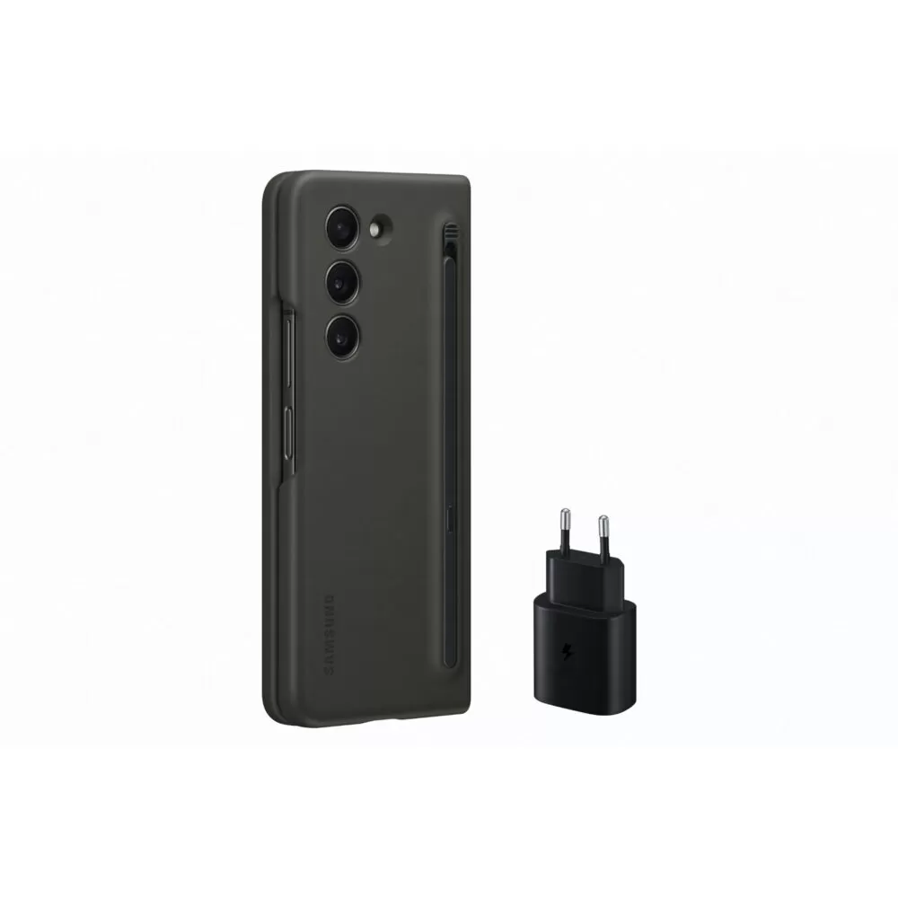 Samsung Galaxy Z Fold5 Graphite Slim S Pen Cover With Charger Bundle - Graphite
