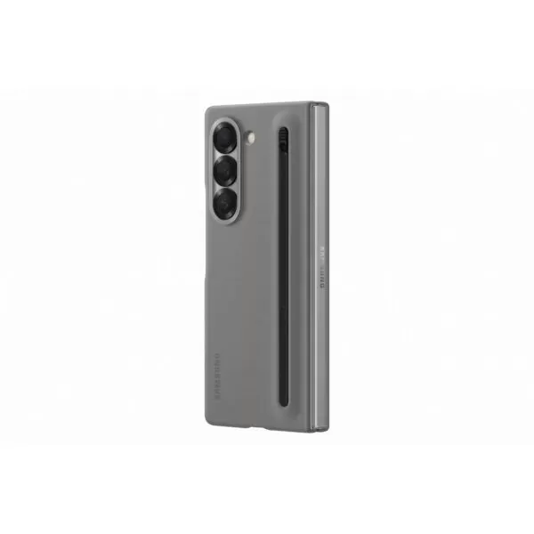 Samsung Galaxy Z Fold6 Case - Official Samsung Slim S Pen Cover Cover - Grey - Image 3