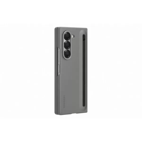 Samsung Galaxy Z Fold6 Case - Official Samsung Slim S Pen Cover Cover - Grey - Image 4