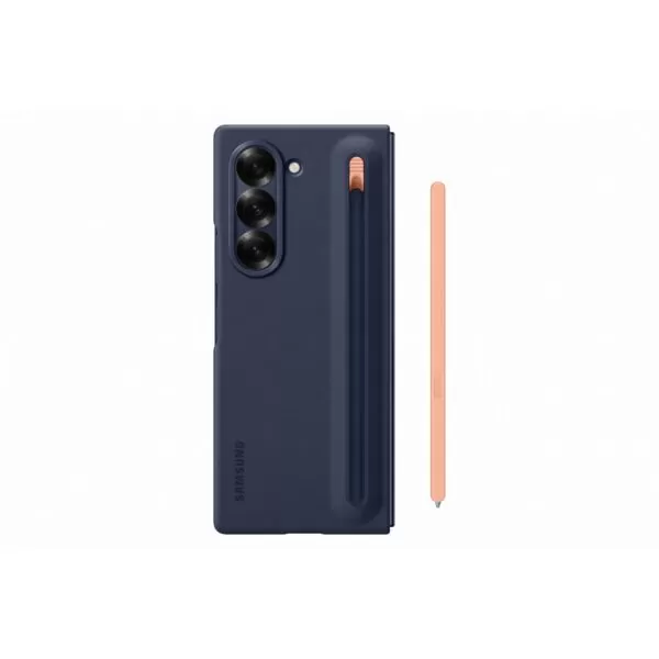 Samsung Galaxy Z Fold6 Case - Official Samsung Slim S Pen Cover Cover - Navy - Image 2