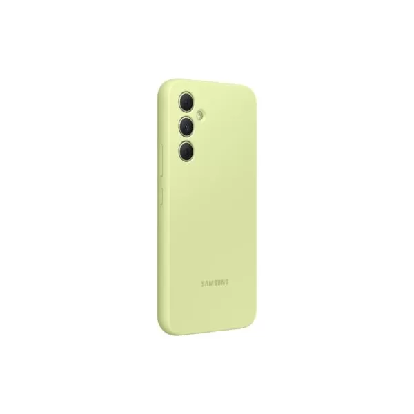 Samsung Galaxy A54 5G Case - Official Samsung Silicone Cover - Lime - Image 2