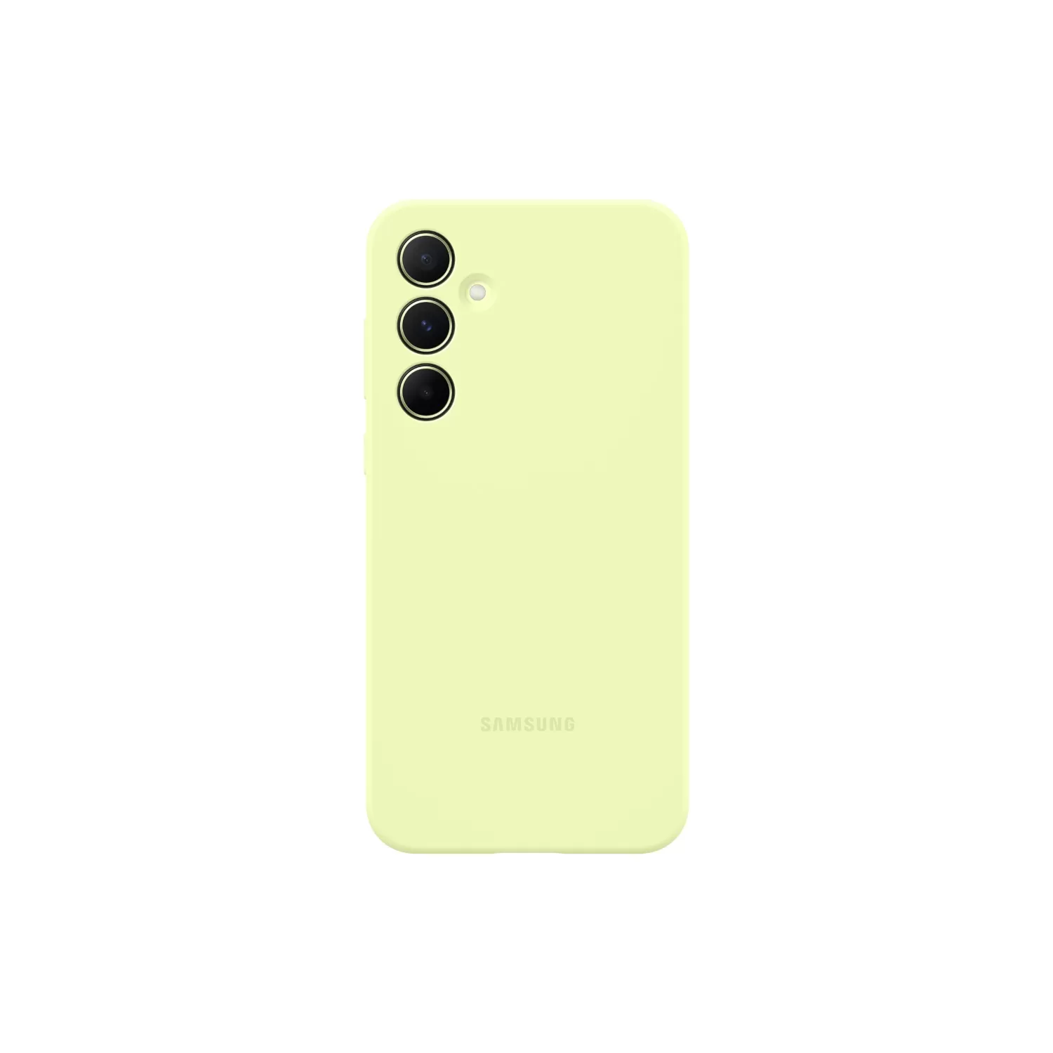 Official Samsung Galaxy A55 5G Silicone Case – Lime - Image 3