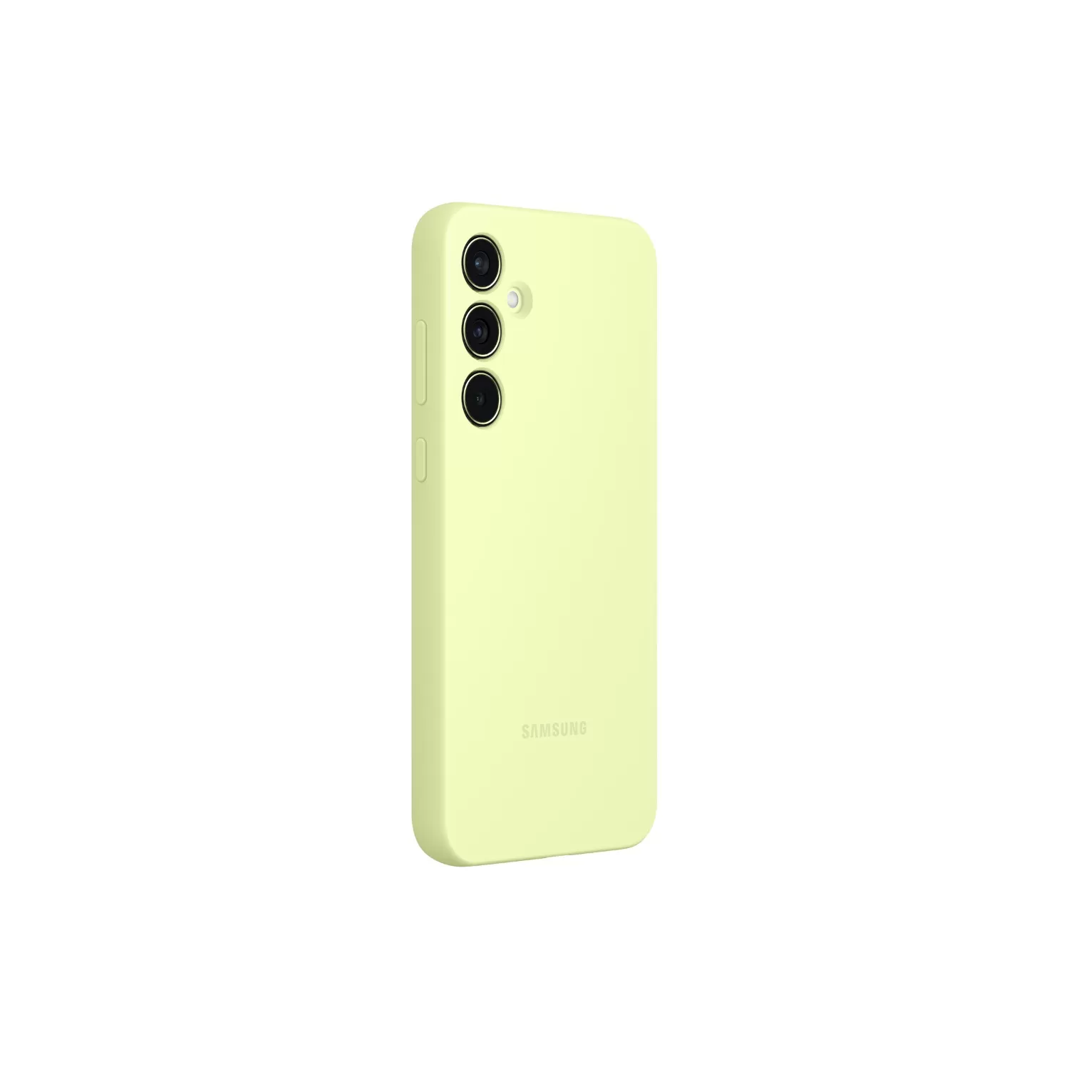 Official Samsung Galaxy A55 5G Silicone Case – Lime - Image 4