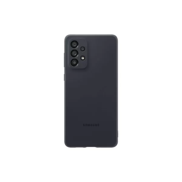 Samsung Silicone Cover for the Samsung Galaxy A73 5G Black