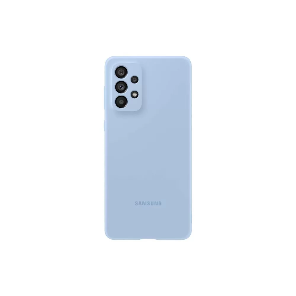 Samsung Silicone Cover for the Samsung Galaxy A73 5G Blue