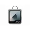 Samsung Galaxy Z Flip6 Silicone With Ring Case - Grey - Image 3