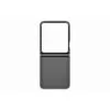 Samsung Galaxy Z Flip6 Silicone With Ring Case - Grey - Image 6