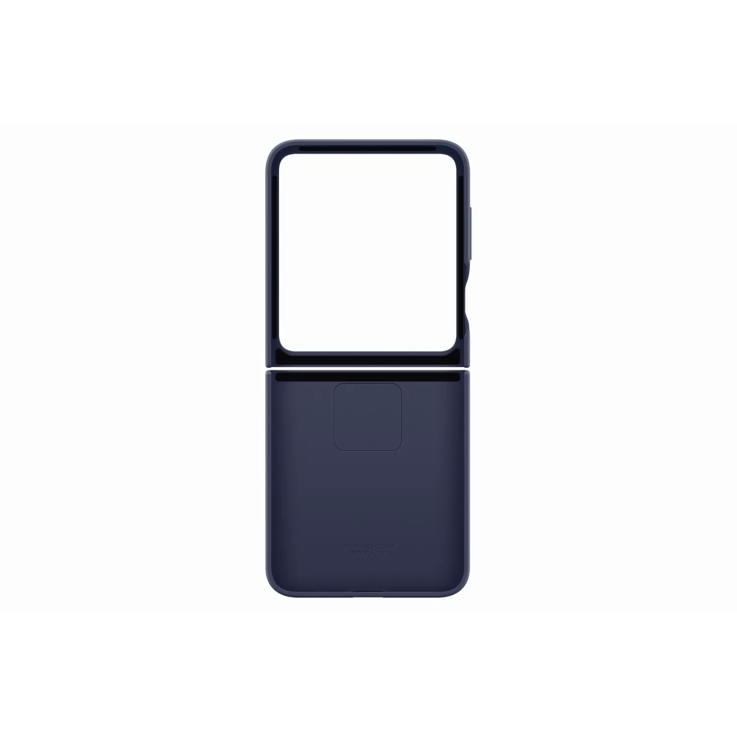 Official Samsung Galaxy Z Flip6 Silicone Case With Ring – Navy - Image 6