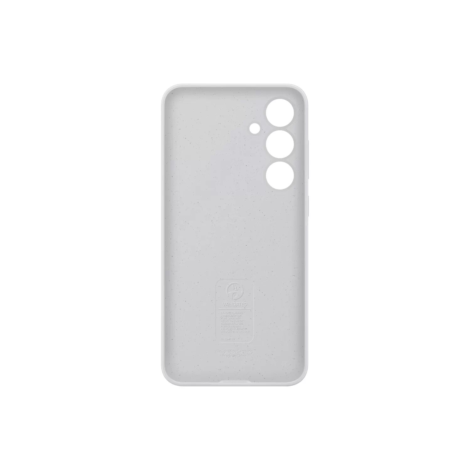 Official Samsung Galaxy S24 FE Silicone Case – Grey - Image 2