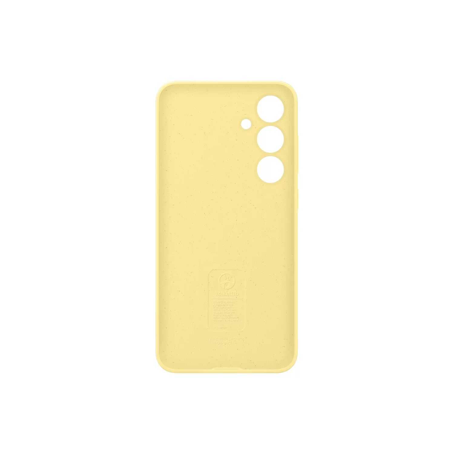 Official Samsung Galaxy S24 FE Silicone Case – Yellow - Image 2