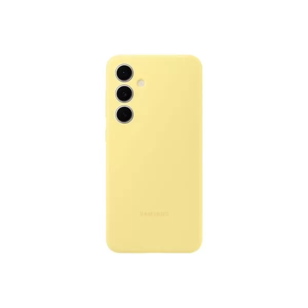 Samsung Galaxy S24 FE Silicone Case - Yellow - Image 3