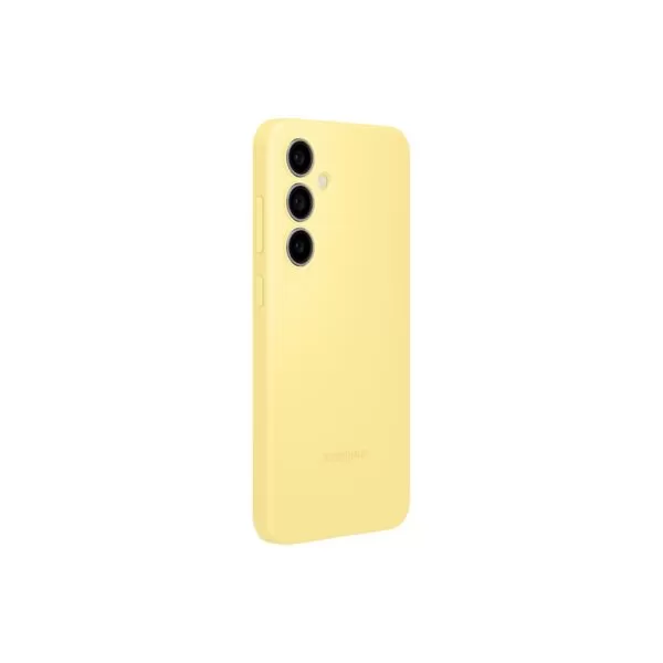 Samsung Galaxy S24 FE Silicone Case - Yellow - Image 4