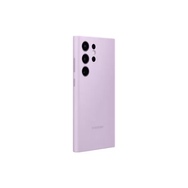 Samsung Galaxy S23 Ultra Case - Official Samsung Silicone Cover - Lavender - Image 2