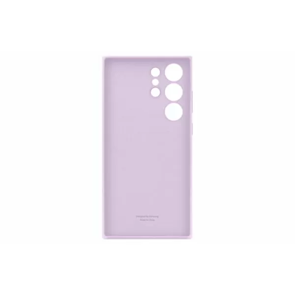 Samsung Galaxy S23 Ultra Case - Official Samsung Silicone Cover - Lavender - Image 4