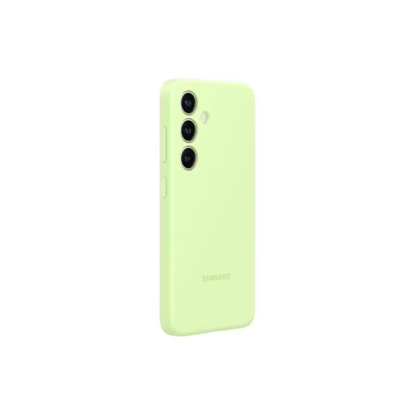 Samsung Galaxy S24 Case - Official Samsung Silicone Cover - Lime - Image 3