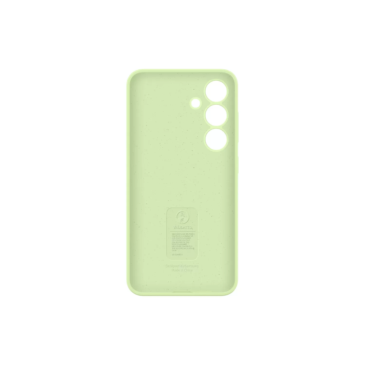 Official Samsung Galaxy S24 Silicone Case – Lime - Image 4