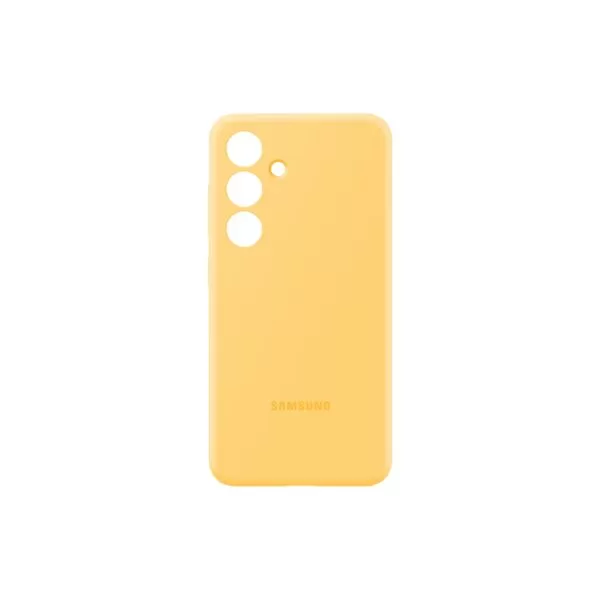 Samsung Galaxy S24 Case - Official Samsung Silicone Cover - Yellow