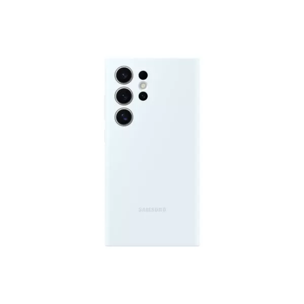 Samsung Galaxy S24 Ultra Silicone Case - White - Image 2